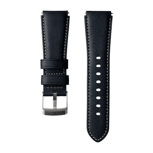 Opphav Blue Leather Strap