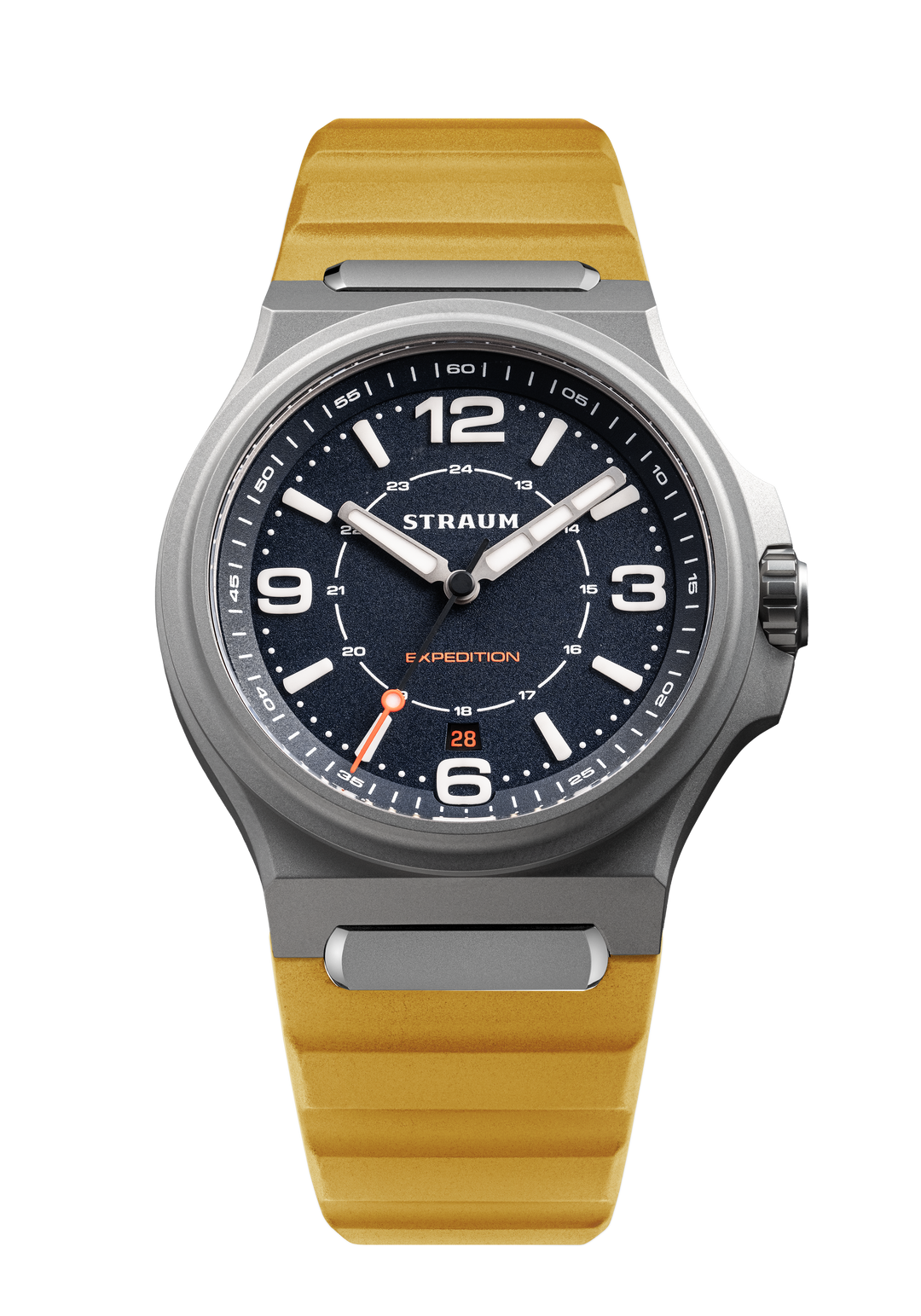 Straum Expedition Midnight Blue, FKM Rubber Yellow