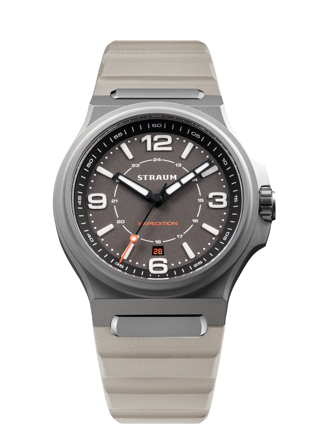 Straum Expedition Titanium Gray, FKM Rubber Beige