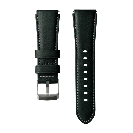 Opphav Green Leather Strap