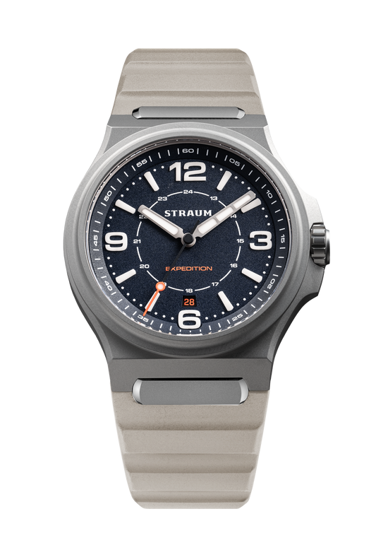 Straum Expedition Midnight Blue, FKM Rubber Beige