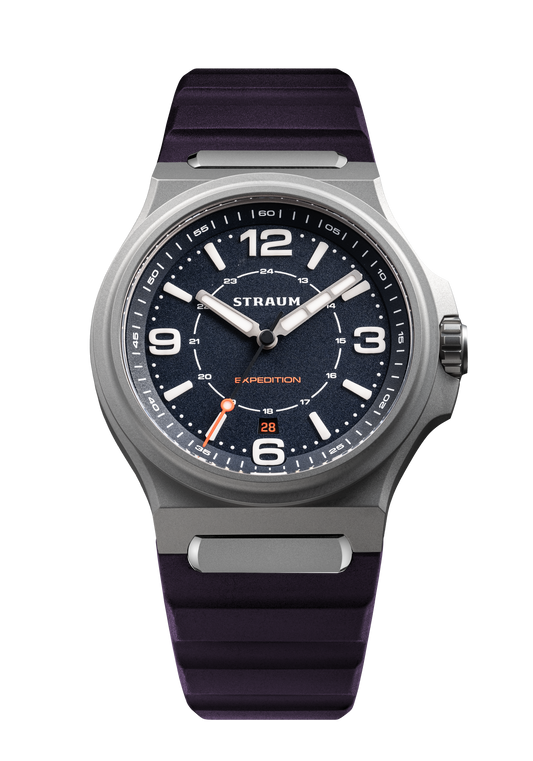 Straum Expedition Midnight Blue, FKM Rubber Purple