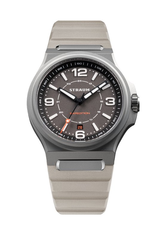 Straum Expedition Titanium Gray, FKM Rubber Beige
