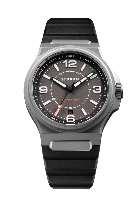 Straum Expedition Titanium Gray, FKM Rubber Black