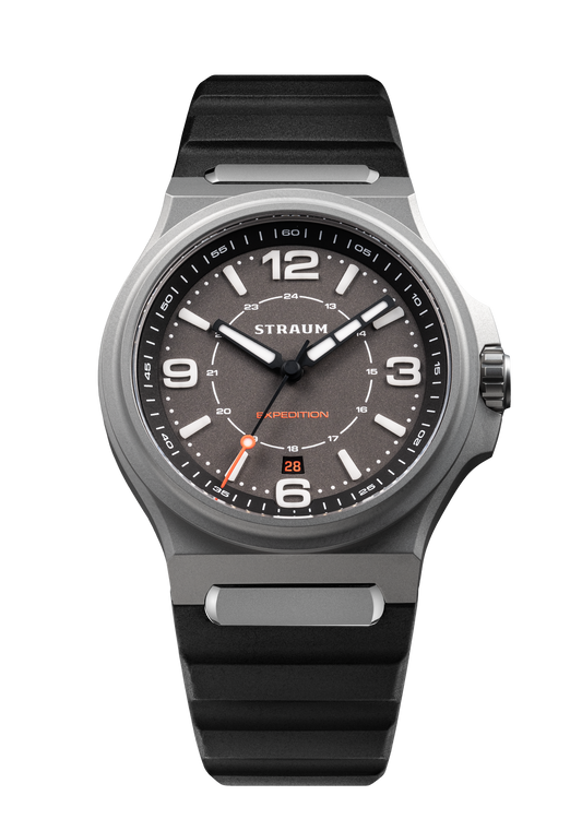Straum Expedition Titanium Gray, FKM Rubber Black