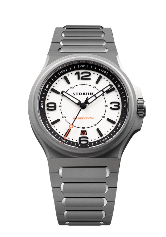 Straum Expedition White Lume, Titanium Grade 5