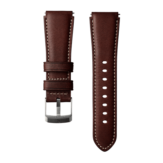 Opphav Dark Brown Leather Strap